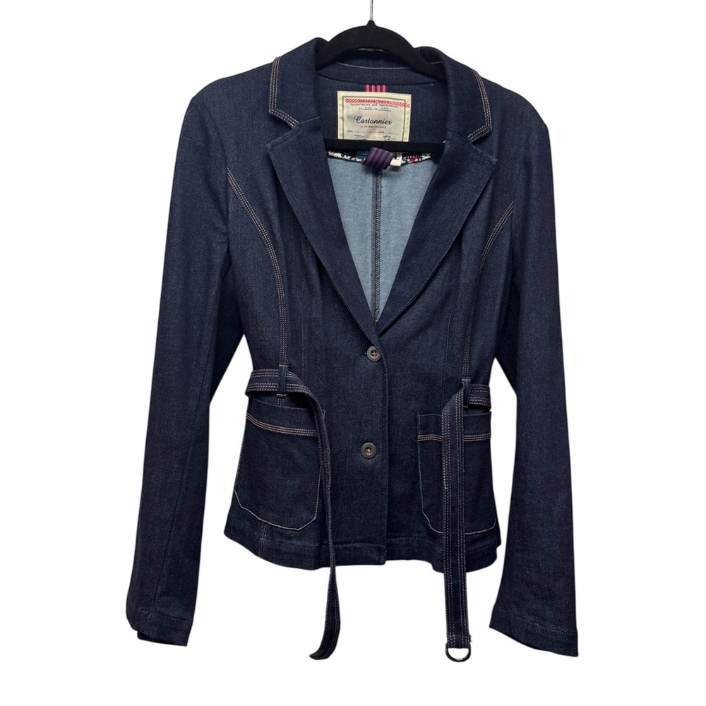 Anthropologie Cartonnier Women's Denim Jacket